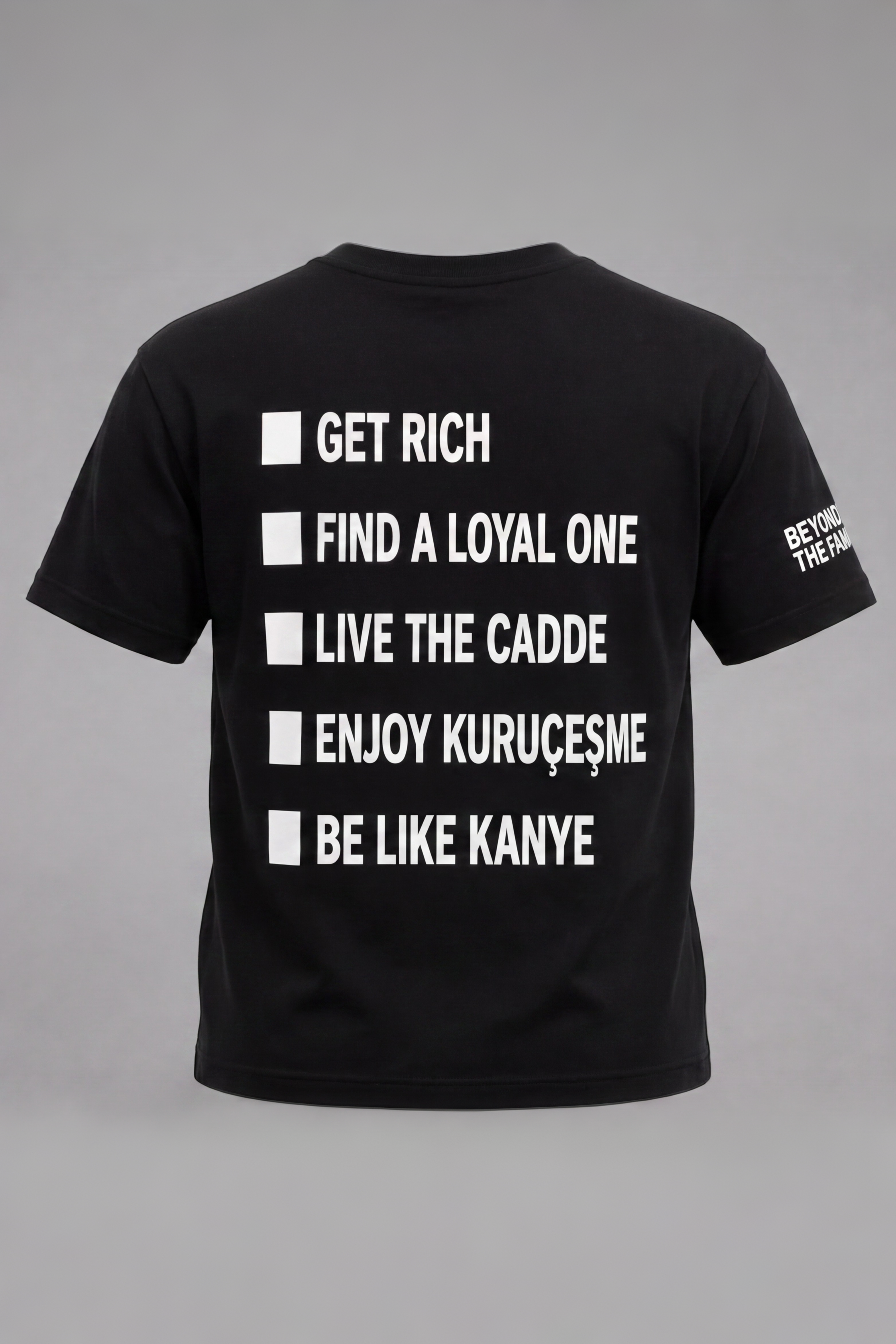BEYONDLY x CADDE RULES T-SHIRT